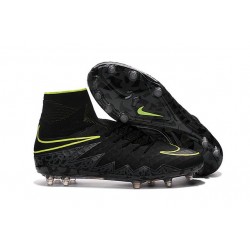 2016 Scarpe Nike HyperVenom Phantom II FG - Uomo - Nero Volt