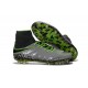 Nuove SCARPE NIKE HyperVenom Phantom II FG Platino Puro Nero Verde