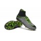 Nuove SCARPE NIKE HyperVenom Phantom II FG Platino Puro Nero Verde