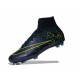 Scarpa da calcio per terreni duri Nike Mercurial Superfly - Viola Volt Blu Nero Verde