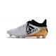 Scarpette da Calcio Adidas X 16+ Purechaos FG - Bianco Oro Nero