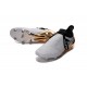 Scarpette da Calcio Adidas X 16+ Purechaos FG - Bianco Oro Nero