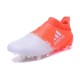 2016 Scarpette da Calcio Adidas X 16+ Purechaos FG - Bianco Arancione