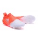 2016 Scarpette da Calcio Adidas X 16+ Purechaos FG - Bianco Arancione