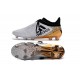 Scarpette da Calcio Adidas X 16+ Purechaos FG - Bianco Oro Nero