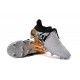 Scarpette da Calcio Adidas X 16+ Purechaos FG - Bianco Oro Nero