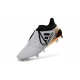 Scarpette da Calcio Adidas X 16+ Purechaos FG - Bianco Oro Nero