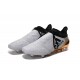 Scarpette da Calcio Adidas X 16+ Purechaos FG - Bianco Oro Nero