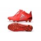 Adidas X 16+ Purechaos FG - Nuovi Scarpette da Calcio Pelle Rosso Solare Argento Metallico Rosso Hi-Res