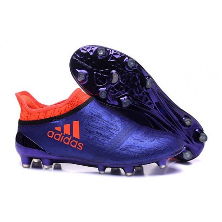 Adidas X 16+ Purechaos FG Scarpini Calcio Uomo - Viola Arancione