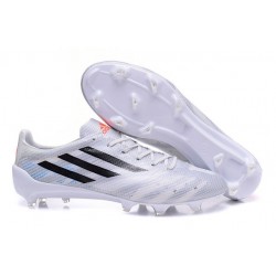 Adidas AdiZero F50 TRX FG LEATHER Scarpe da Calcio Pelle per Uomo Bianco Nero