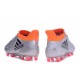 Scarpette da Calcio Adidas X 16.1 AG/FG Uomo Argento Metallico Nero Rosso Solare