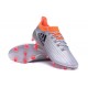 Scarpette da Calcio Adidas X 16.1 AG/FG Uomo Argento Metallico Nero Rosso Solare