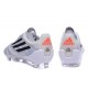Adidas AdiZero F50 TRX FG LEATHER Scarpe da Calcio Pelle per Uomo Bianco Nero