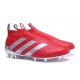 Nuovi Scarpette da Calcio Adidas Ace 16+ Purecontrol FG / AG Rosso Argenteo