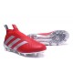 Nuovi Scarpette da Calcio Adidas Ace 16+ Purecontrol FG / AG Rosso Argenteo