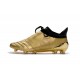 2016 Scarpette da Calcio Adidas X 16+ Purechaos FG - Pelle Oro Nero