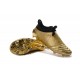 2016 Scarpette da Calcio Adidas X 16+ Purechaos FG - Pelle Oro Nero