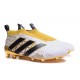 Nuovi Scarpette da Calcio Adidas Ace 16+ Purecontrol FG / AG Stellar Pack Nero Bianco Oro