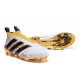 Nuovi Scarpette da Calcio Adidas Ace 16+ Purecontrol FG / AG Stellar Pack Nero Bianco Oro