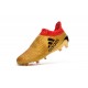 Adidas X 16+ Purechaos FG - Nuovi Scarpette da Calcio Oro Rosso Nero