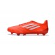 Adidas AdiZero F50 TRX FG Scarpe da Calcio per Uomo Arancione Bianco