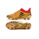 Adidas X 16+ Purechaos FG - Nuovi Scarpette da Calcio Oro Rosso Nero