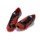 2015 Adidas Predator Instinct FG Scarpe da calcio - Nero Bianco Rosso Solare