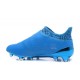 Nuove Adidas Scarpe Calcio X 16+ Purechaos FG - Argenteo Blu