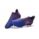 Scarpette da Calcio Adidas X 16+ Purechaos FG - Viola Blu Argenteo