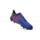 Scarpette da Calcio Adidas X 16+ Purechaos FG - Viola Blu Argenteo