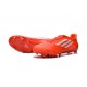 Adidas AdiZero F50 TRX FG Scarpe da Calcio per Uomo Arancione Bianco
