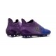 Scarpette da Calcio Adidas X 16+ Purechaos FG - Viola Blu Argenteo