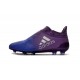 Scarpette da Calcio Adidas X 16+ Purechaos FG - Viola Blu Argenteo