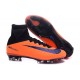 2016 Nuove Scarpa da calcio Nike Mercurial Superfly V FG Arancione Nero Viola