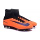 2016 Nuove Scarpa da calcio Nike Mercurial Superfly V FG Arancione Nero Viola