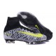 Scarpa da calcio Nike Mercurial Superfly V FG Uomo Nero Bianco Giallo