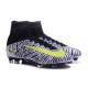 Scarpa da calcio Nike Mercurial Superfly V FG Uomo Nero Bianco Giallo