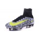 Scarpa da calcio Nike Mercurial Superfly V FG Uomo Nero Bianco Giallo