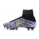 Scarpa da calcio Nike Mercurial Superfly V FG Uomo Nero Bianco Giallo