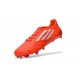 Adidas AdiZero F50 TRX FG Scarpe da Calcio per Uomo Arancione Bianco