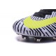 Scarpa da calcio Nike Mercurial Superfly V FG Uomo Nero Bianco Giallo