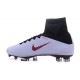 Scarpa da calcio Nike Mercurial Superfly V FG Uomo Nero Bianco Rosso