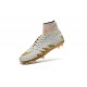 Nuove SCARPE NIKE HyperVenom Phantom II FG Neymar x Jordan Bianco Oro