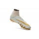 Nuove SCARPE NIKE HyperVenom Phantom II FG Neymar x Jordan Bianco Oro