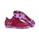 2016 Scarpette da Calcio Adidas Messi 16+ Pureagility FG/FG Rosso Viola Argenteo
