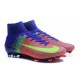 2016 Nuove Scarpa da calcio Nike Mercurial Superfly V FG Rosso Blu Volt