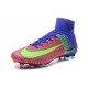 2016 Nuove Scarpa da calcio Nike Mercurial Superfly V FG Rosso Blu Volt