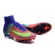 2016 Nuove Scarpa da calcio Nike Mercurial Superfly V FG Rosso Blu Volt