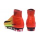 2016 Nuove Scarpa da calcio Nike Mercurial Superfly V FG Rosso Volt Nero